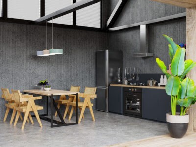 Le noir et bois : la tendance design pour votre cuisine !